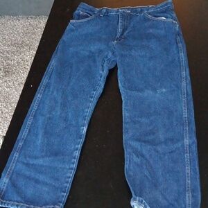 Rustler 36x29 men's jeans blue barely worn